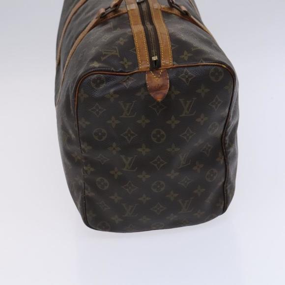 LOUIS VUITTON Monogram Sac Souple 45 Boston Bag M41624 LV Auth BD1045 - Picture 4 of 16